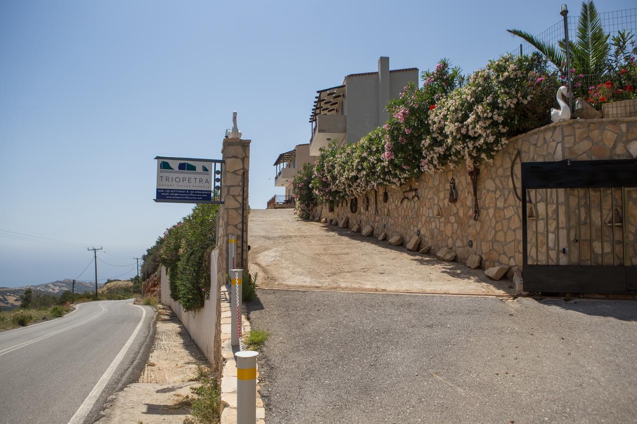 Triopetra Luxury Villas Panagia Zewnętrze zdjęcie